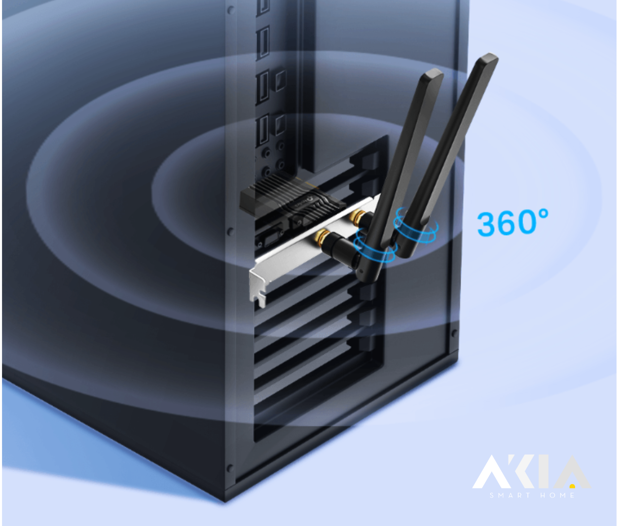 Card Mạng Không Dây Wifi 6 Bluetooth 5.2 Tp-Link Archer Tx55E 12 Card Mạng Không Dây Wifi 6 Bluetooth 5.2 Tp-Link Archer Tx55E