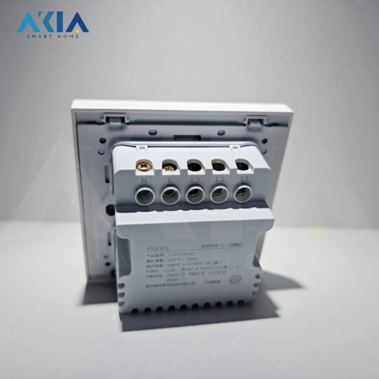 Công tắc Aqara V1 Quintuple mặt kính sang trọng | AKIA