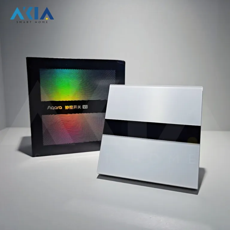 Công tắc Aqara V1 Quintuple mặt kính sang trọng | AKIA