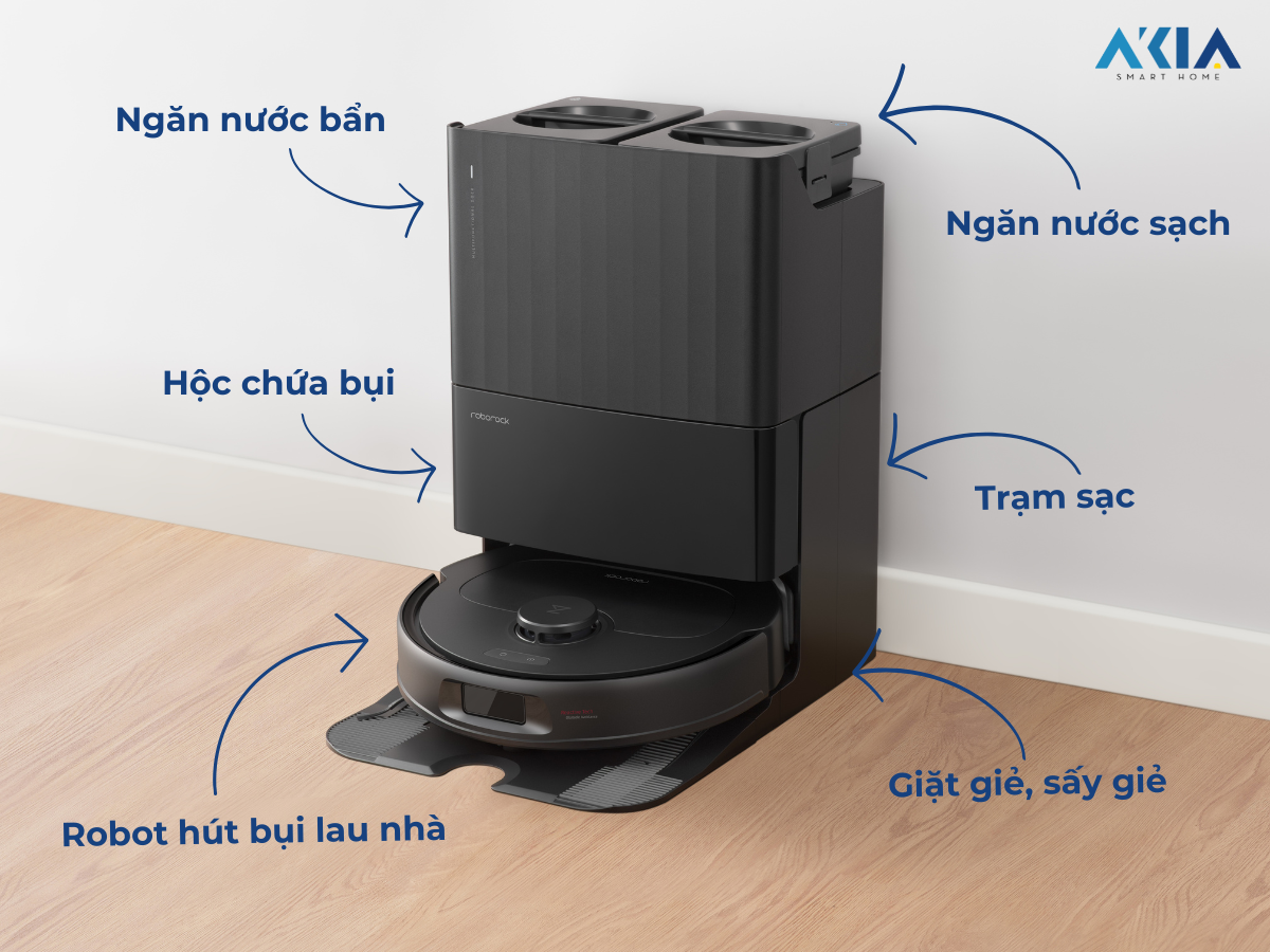 Robot Hút Bụi Lau Nhà Roborock Q Revo S - Bản Quốc Tế 45 Robot Hút Bụi Lau Nhà Roborock Q Revo S