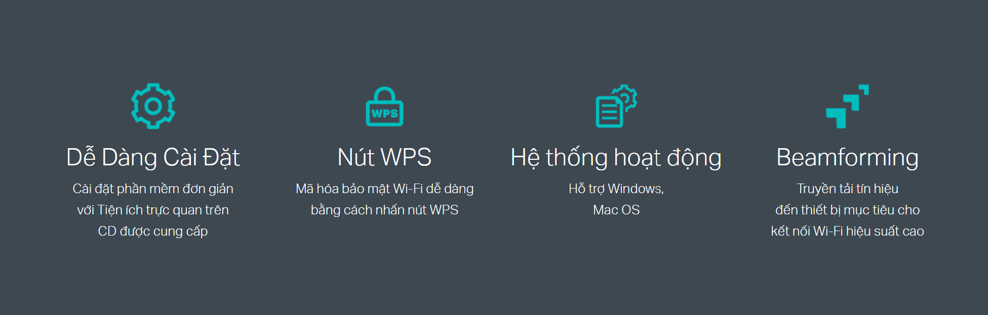 Bộ Chuyển Đổi Usb Wi-Fi Băng Tần Kép Tp Link Archer T4U 8 Bộ Chuyển Đổi Usb Wi-Fi Băng Tần Kép Archer T4U