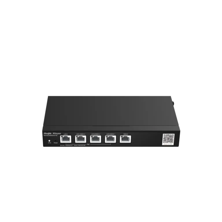 Bộ định tuyến PoE Reyee RG-EG305GH-P-E 5-Port quản lý trên nền tảng đám mây dành - AKIA Smart Home