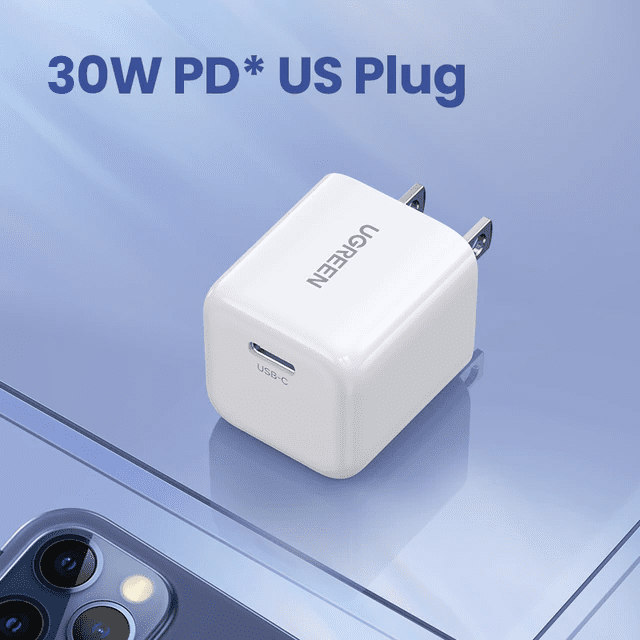 Củ Sạc Nhanh Gan 30W Ugreen 15329 Tương Thích Với Nhiều Thiết Bị