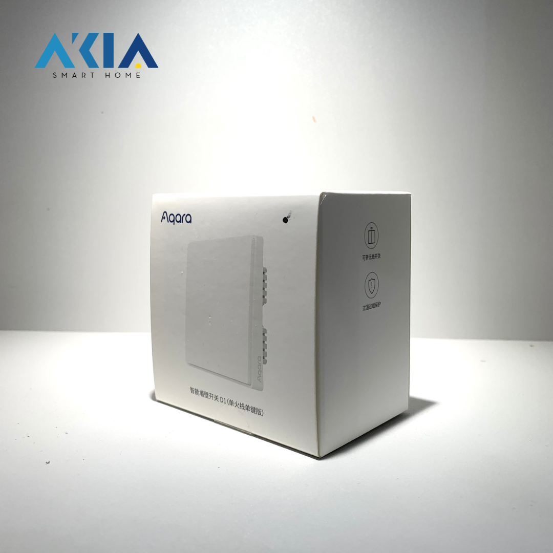 Công Tắc Thông Minh Âm Tường Aqara D1 - Màu Xám 25 Công Tắc Thông Minh Âm Tường Aqara D1 - Màu Xám