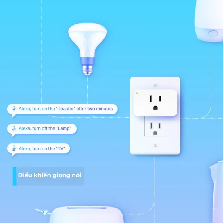Ổ cắm điện TP – Link Tapo P105 – Wi – Fi mini – Điều khiển từ xa | AKIA