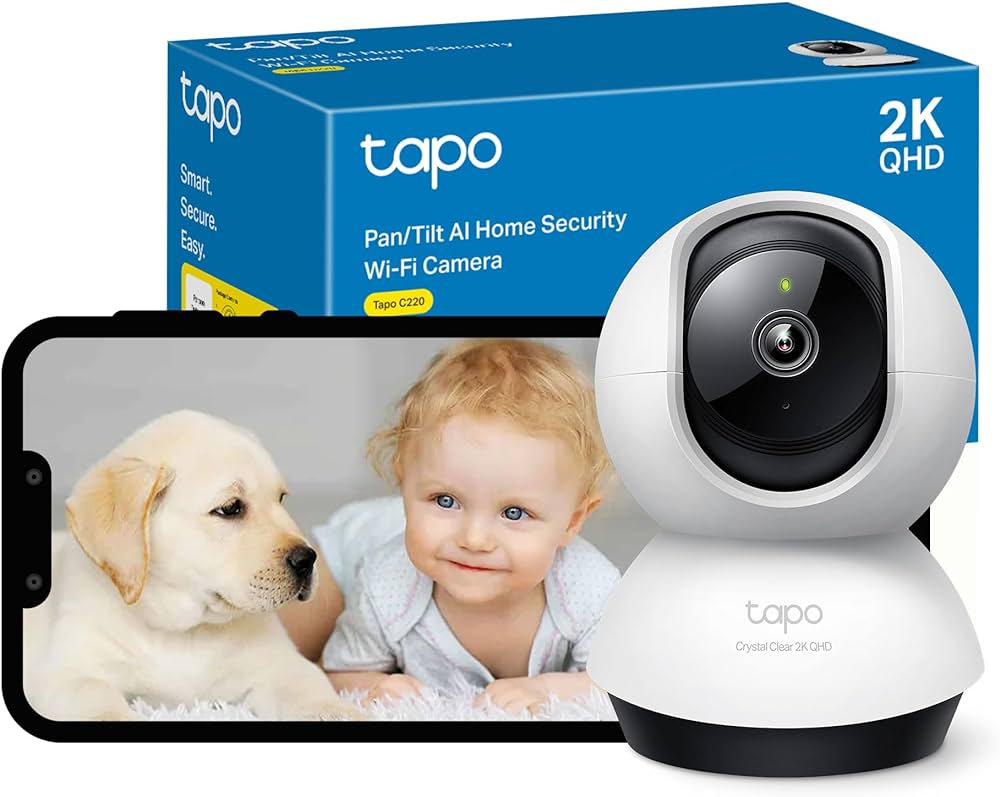 Camera An Ninh Wifi Xoay 360 Trong Nhà Tp-Link Tapo C220 10 Tapo C220