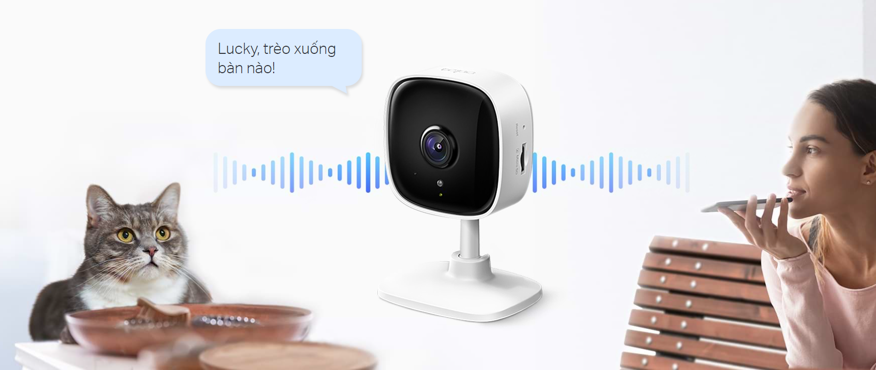 Camera Wifi Tapo Tp-Link C100 2Mp 26 Camera Tapo C100