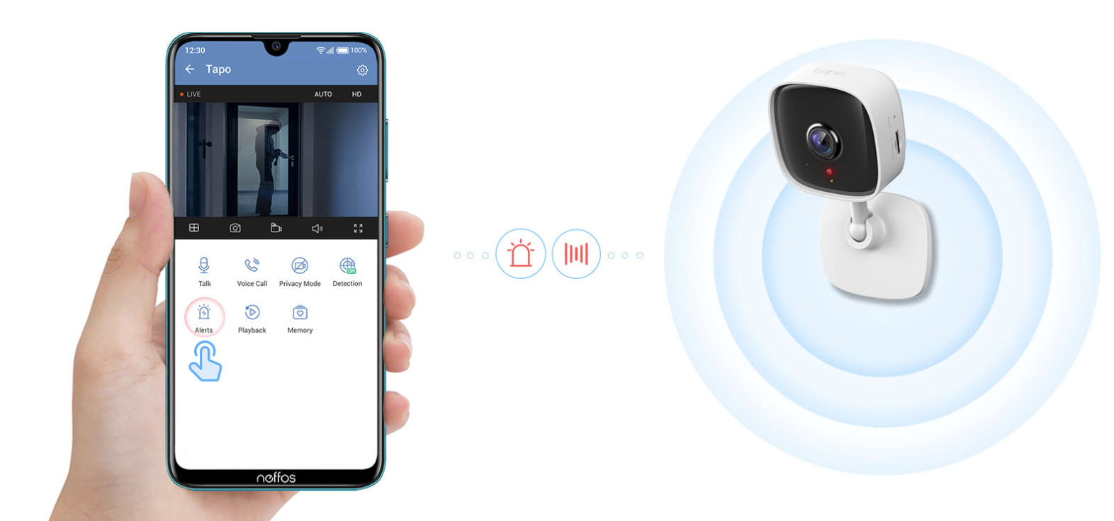 Camera Wifi Tapo Tp-Link C100 2Mp 27 Camera Tapo C100