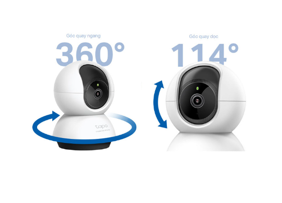 Camera An Ninh Wifi Xoay 360 Trong Nhà Tp-Link Tapo C220 13 Tapo C220