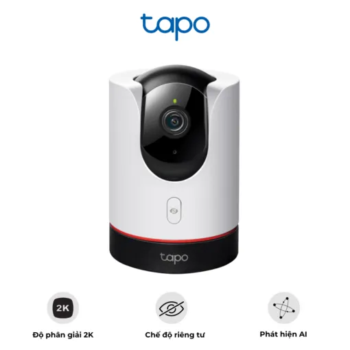Camera An Ninh TP – Link Tapo C225 – Độ Phân Giải 2K QHD – Quay Quét 360°