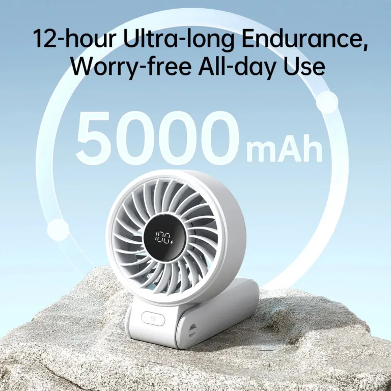 Quạt cầm tay JisuLife Life7 dạng gập - AKIA Smart Home