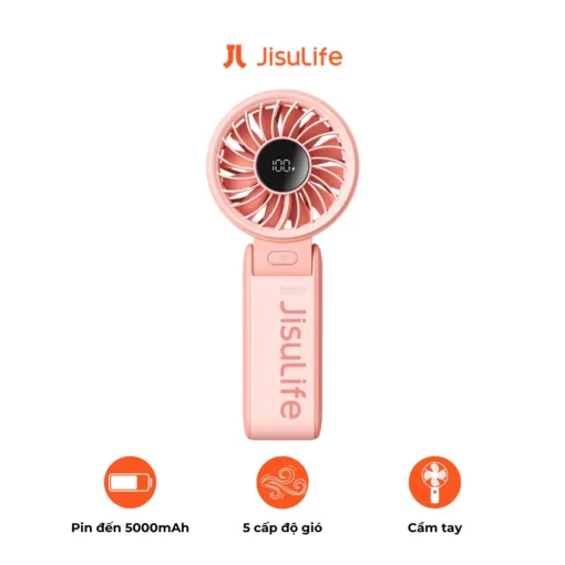 Quạt cầm tay JisuLife Life7 dạng gập
