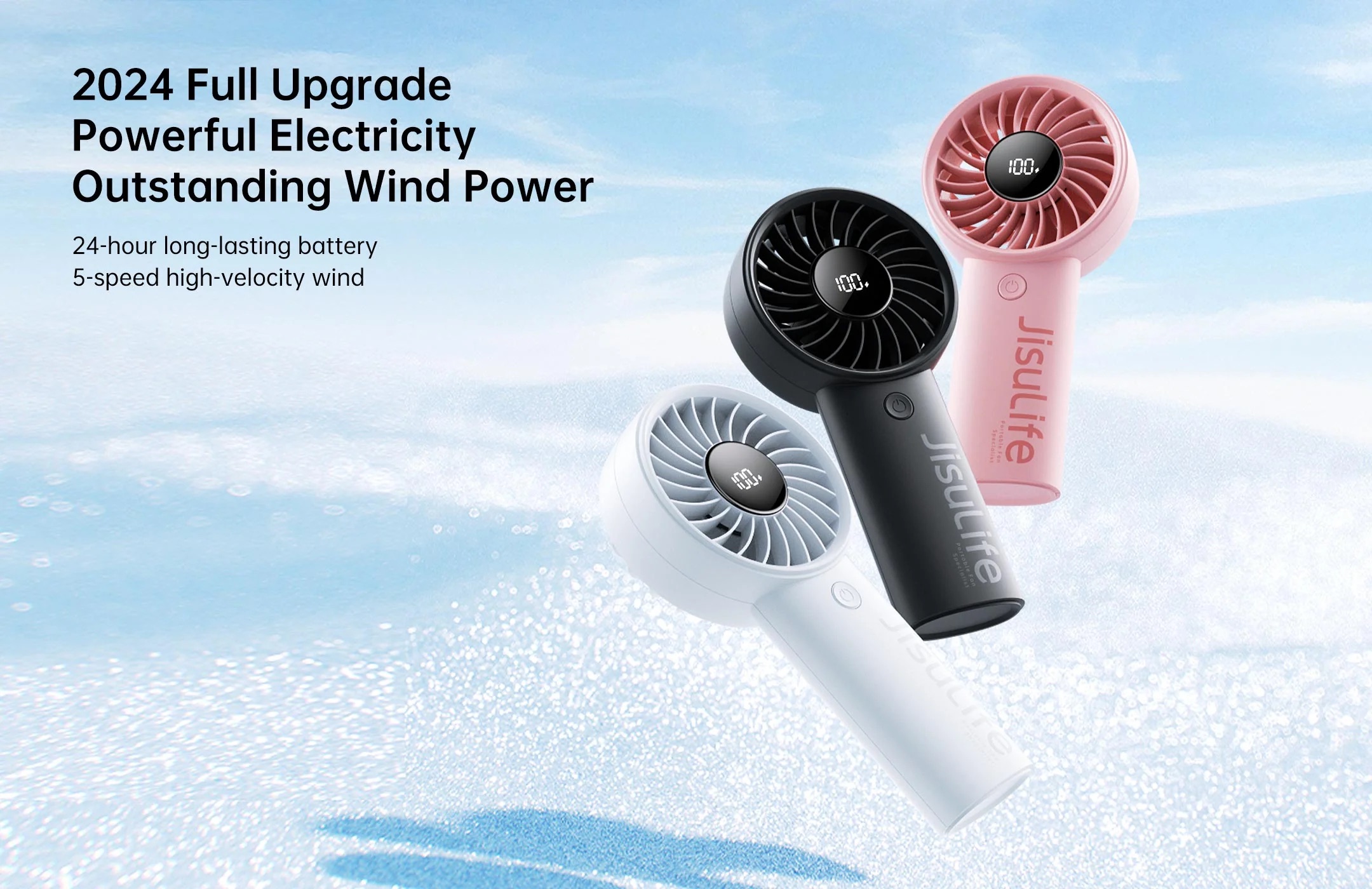 Quạt Mini Jisulife Life4 Cầm Tay Nhỏ Gọn 7 Quạt Mini Jisulife Life4 Cầm Tay Nhỏ Gọn - Akia Smart Home