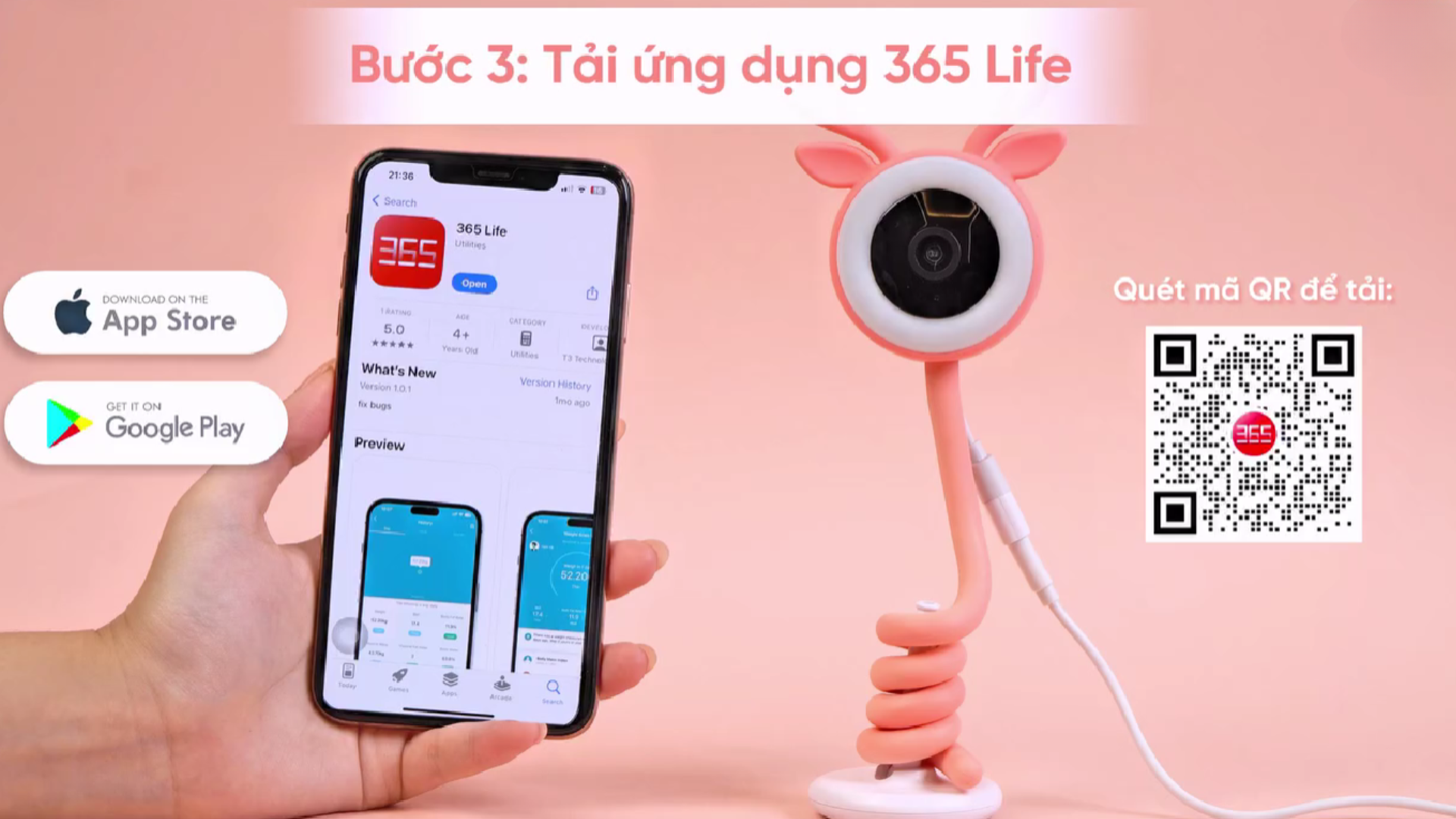 Camera Trông Trẻ Thông Minh 365 Selection Pb1 30 Camera Trông Trẻ 365 Selection Pb1