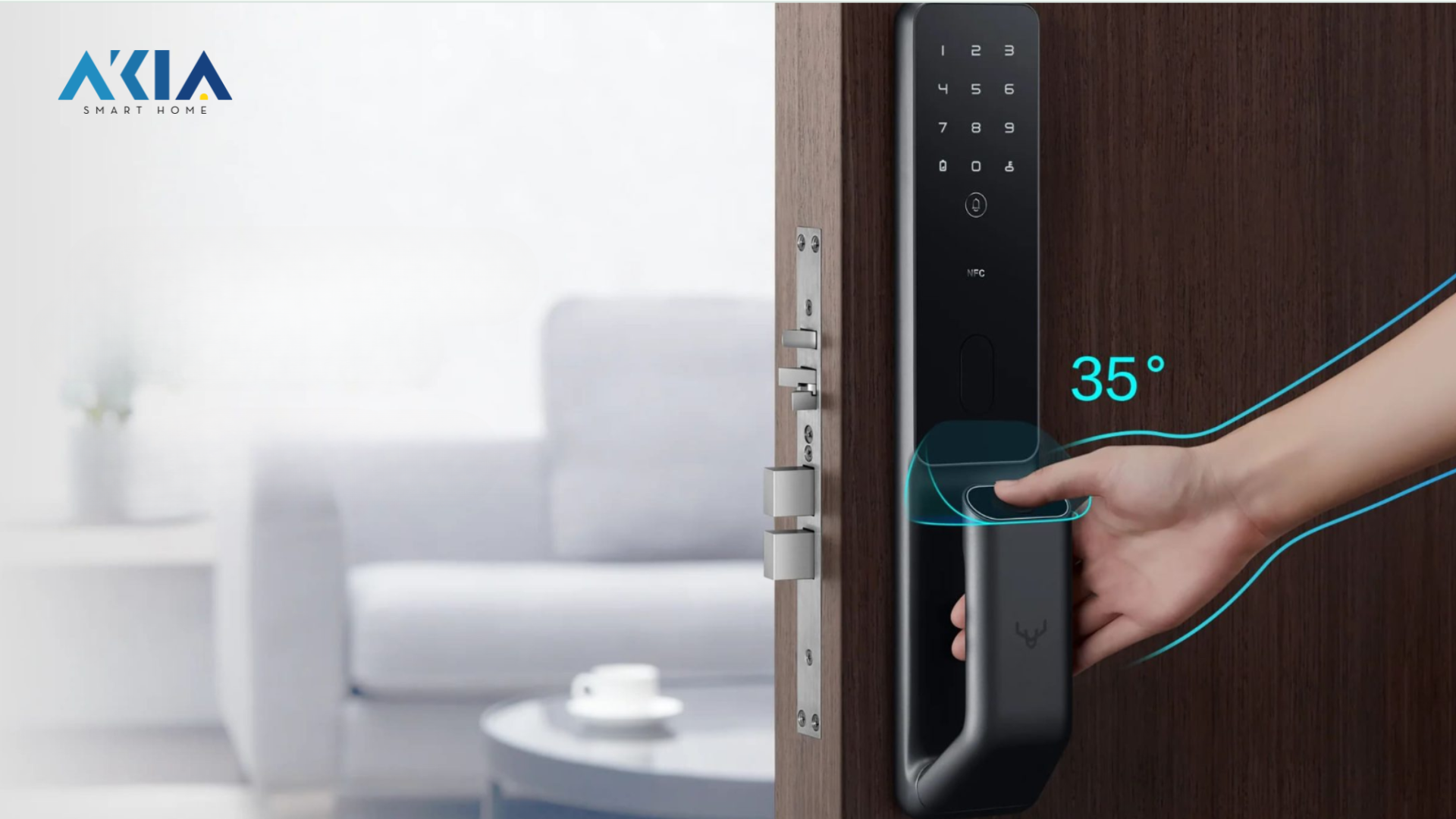 Khóa Tích Hợp Chuông Cửa Thông Minh Lockin S30 Pro 10 Khóa Tích Hợp Chuông Cửa Thông Minh Lockin S30 Pro
