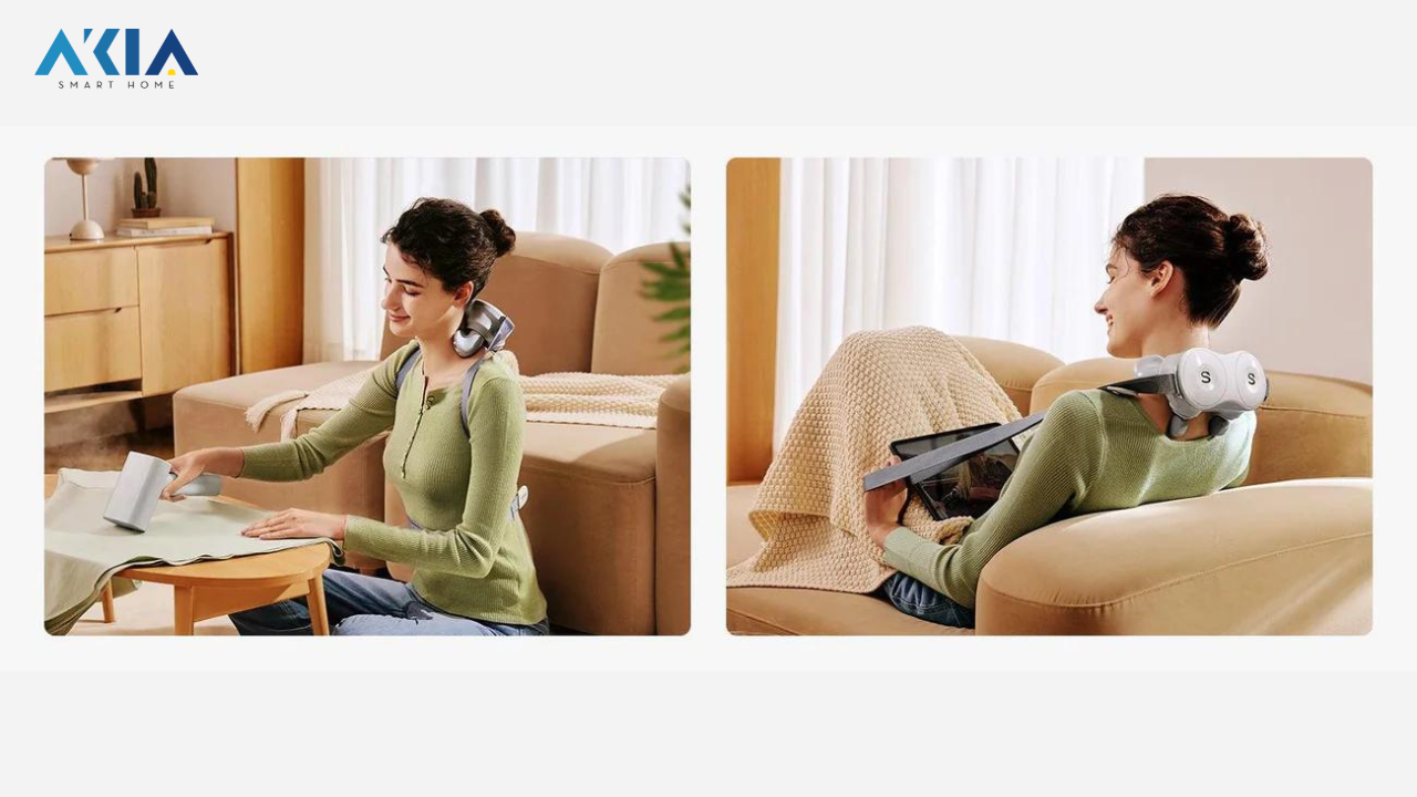 Máy Massage Cổ Vai Gáy Skg H7 10 Máy Massage Cổ Vai Gáy Skg H7