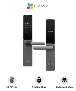 Akia Smart Home - Cung Cấp Thiết Bị Nhà Thông Minh Hàng Đầu Vn 113 Khóa Vân Tay Thông Minh Ezviz Dl05