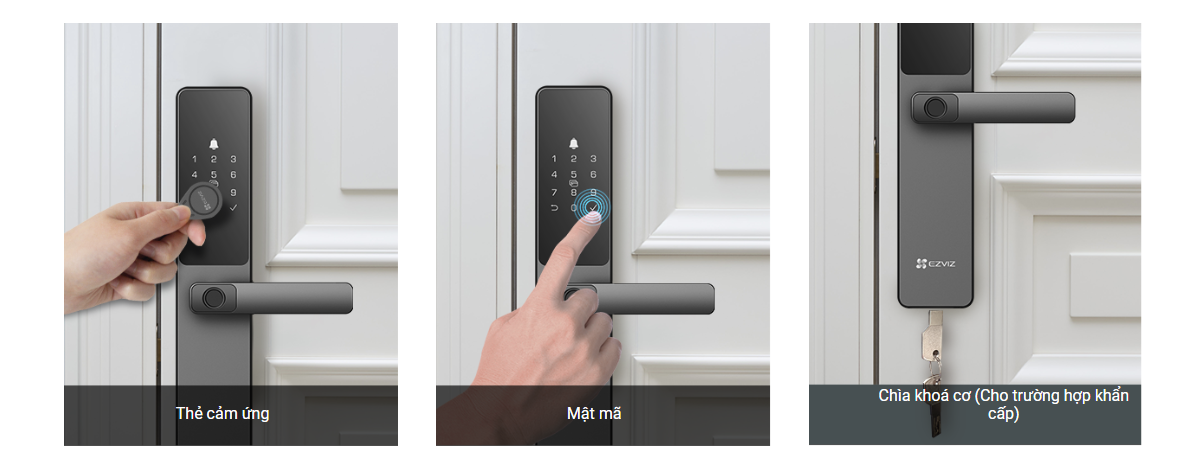 Khóa Vân Tay Thông Minh Ezviz Dl05 10 Khóa Ezviz Dl05