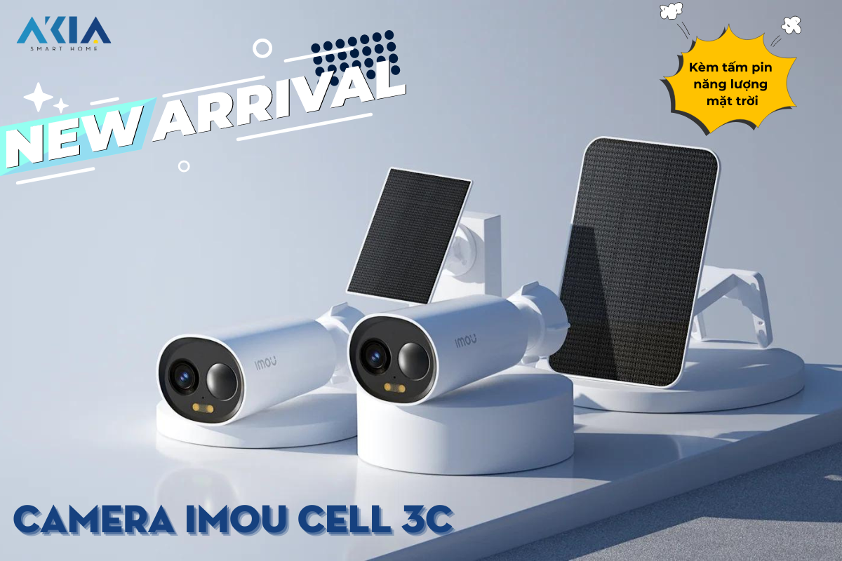 Camera Imou Cell 3C Dùng Pin Tích Hợp Tấm Solar Năng Lượng Mặt Trời 6 Camera Imou Cell 3C