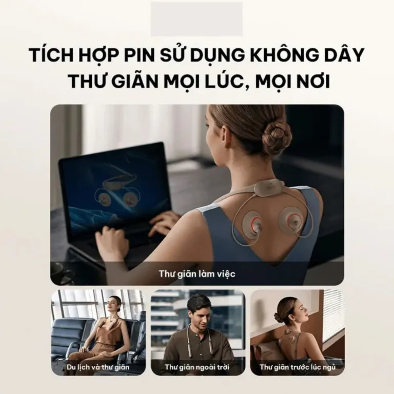 Máy Massage cổ vai lưng SKG X7 Pro | AKIA
