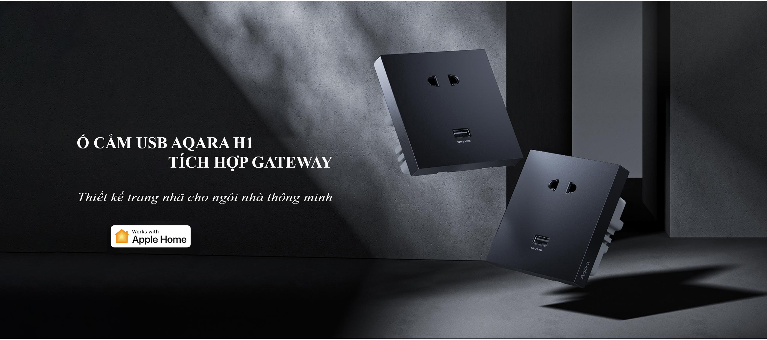 Ổ Cắm Âm Tường Thông Minh Aqara Wall Socket H1 Usb Kiêm Hub 7 Ổ Cắm Âm Tường Thông Minh Aqara Wall Socket H1 Usb Kiêm Hub
