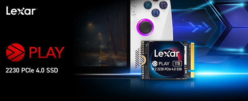 Lexar-Play-2230-01 Ssd Lexar 1Tb Play M.2 2230 Pcie Gen4 X4 Nvme Lnmplay001T-Rnnng