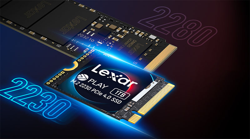 Lexar-Play-2230-04 Ssd Lexar 1Tb Play M.2 2230 Pcie Gen4 X4 Nvme Lnmplay001T-Rnnng