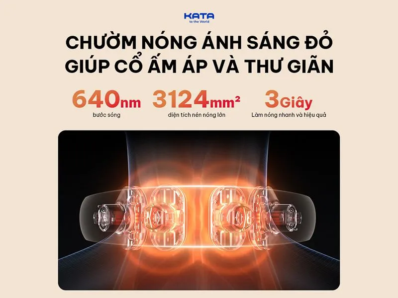 May-Massage-Co-Skg-K53-15 Chườm Nóng Ánh Sáng Đỏ + Nhiệt Fpc Của Skg K5-3 Ngăn Ngừa Hiệu Quả Tình Trạng Cứng Khớp