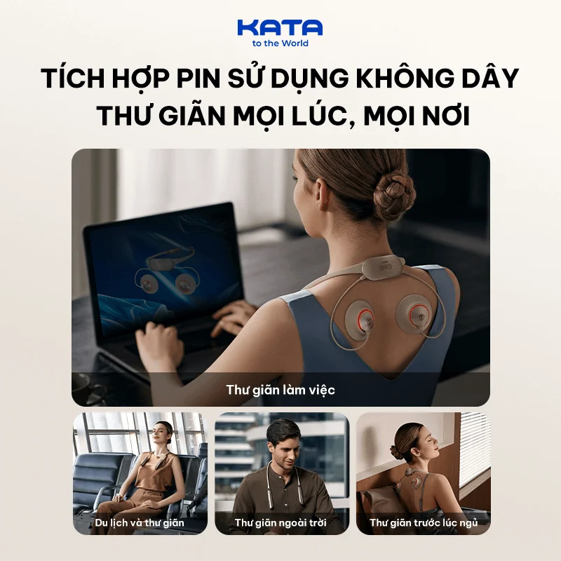 May-Massage-Co-Vai-Lung-Skg-X7-Pro-11 Máy Massage Skg X7 Pro Được Trang Bị Pin Lithium Dung Lượng Lớn