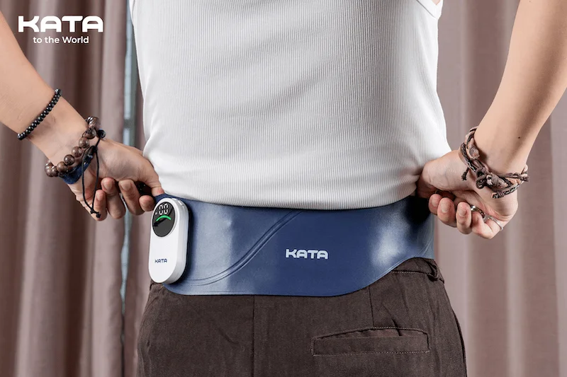 May-Massage-Lung-Kata-W04-3 Thiết Kế Đai Massage Katâ W04 Mỏng Nhẹ
