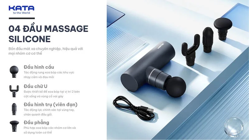 Sung-Massage-Kata-Mg30-4 04 Đầu Massage Kata Mg30 Chuyên Nghiệp Tác Động Hiệu Quả Trên Mọi Nhóm Cơ