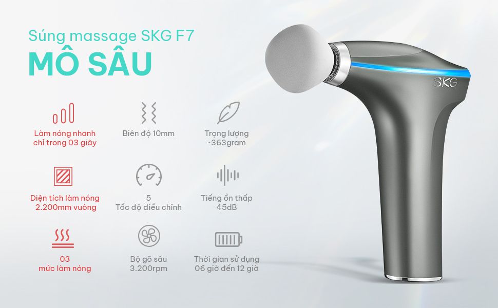 Sung-Massage-Skg-F7-E-08 Súng Massage Skg F7-E