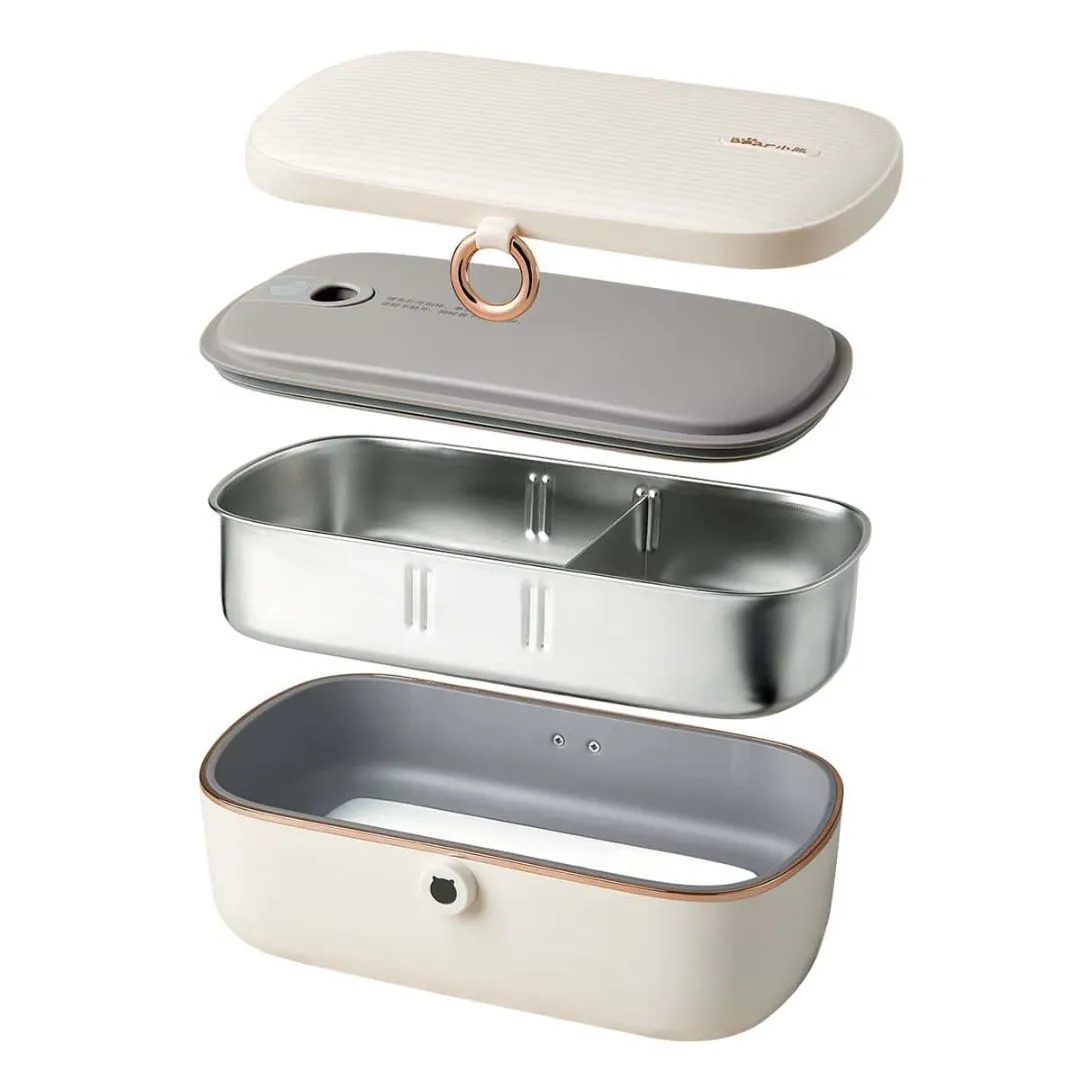 Hộp cơm điện Bear SB-HC09L – Màu kem | AKIA