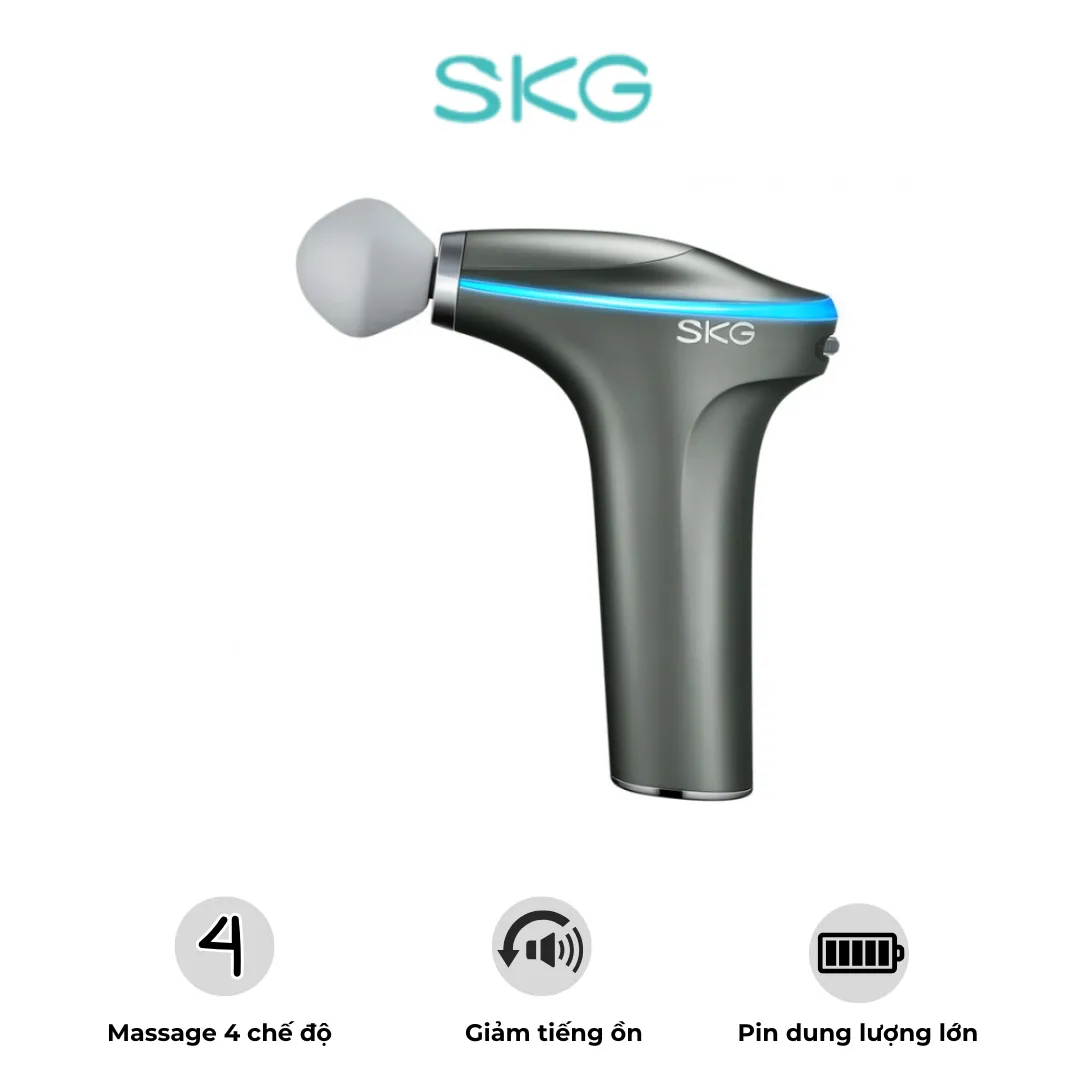 Súng massage cầm tay công nghệ cao SKG F7-E | AKIA
