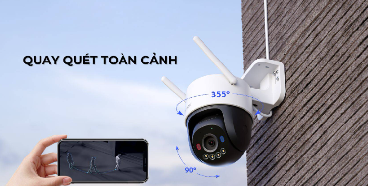 Camera Ngoài Trời Imou Cruiser Sc 3Mp Ipc-K7Fp-3H0We 12 Cruiser Sc