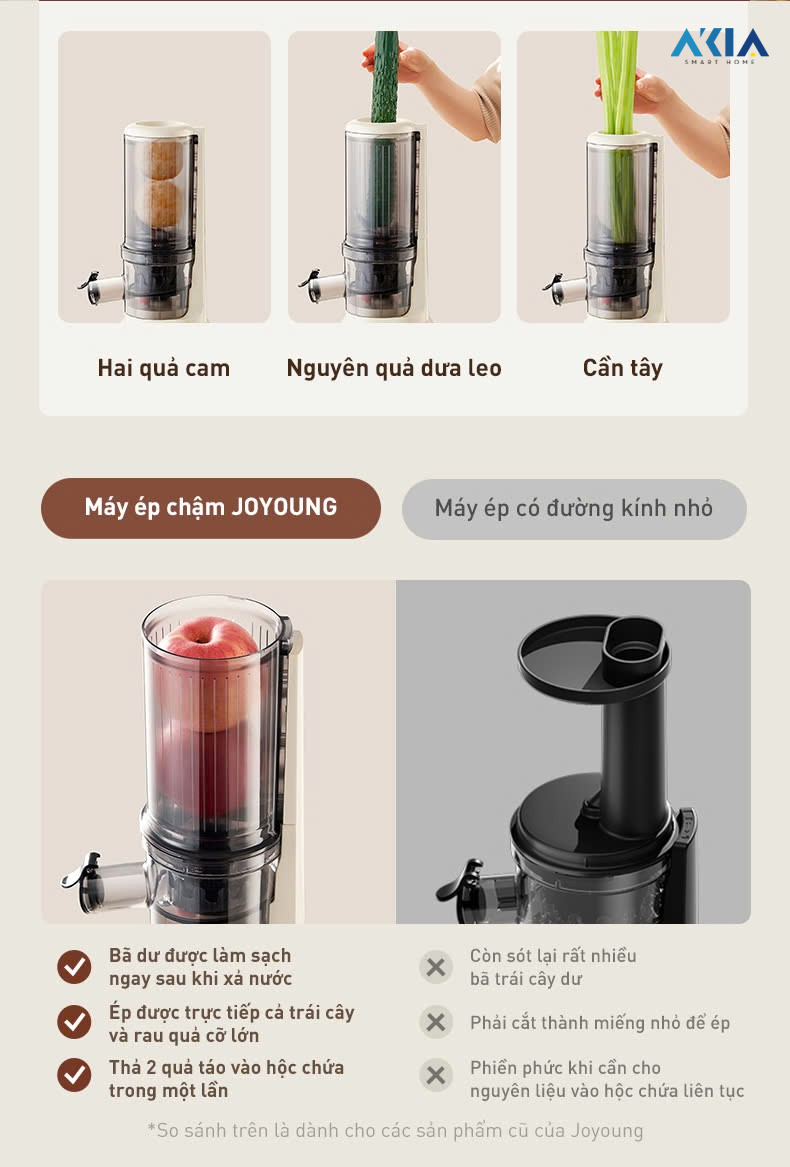 Máy Ép Chậm Joyoung Jsj-550 - Dung Tích 800Ml, Công Suất 120W 24 Máy Ép Chậm Joyoung Jsj-550 - Dung Tích 800Ml, Công Suất 120W