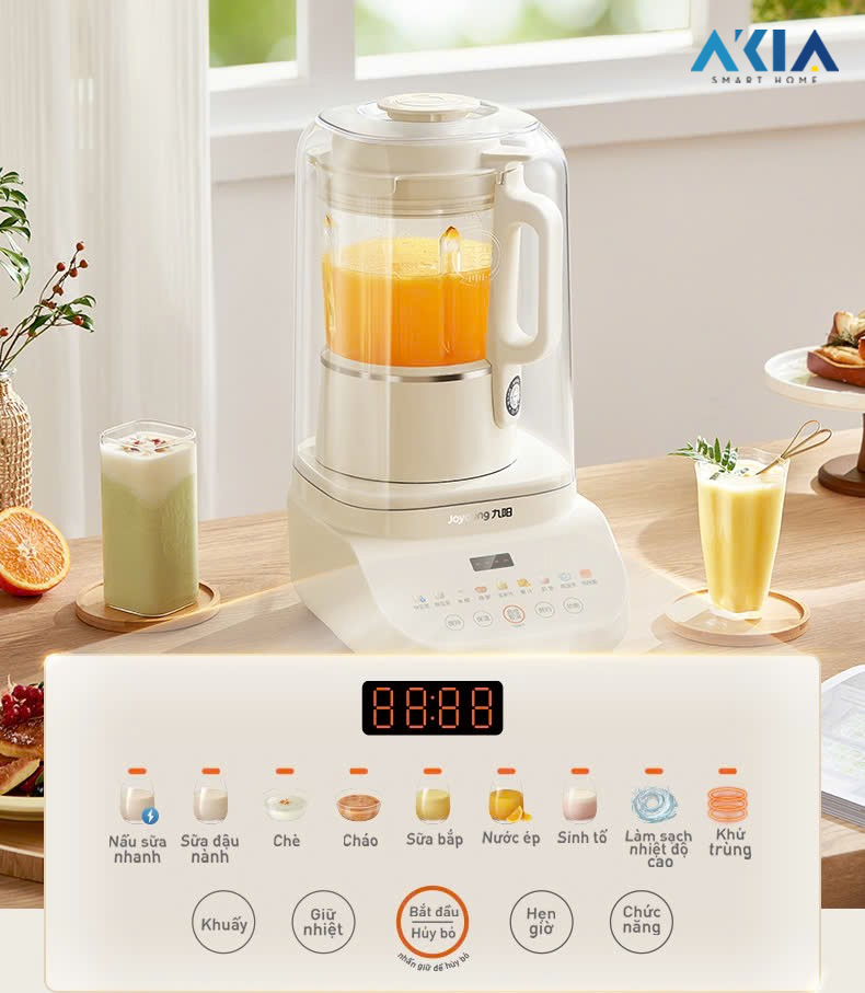Máy Làm Sữa Hạt Joyoung Jhsb-602 - Dung Tích 1.5L, Công Suất 1000W 27 Máy Làm Sữa Hạt Joyoung Jhsb-602 - Dung Tích 1.5L, Công Suất 1000W