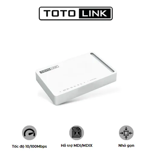 S808 – Switch 8 cổng 10/100Mbps | AKIA