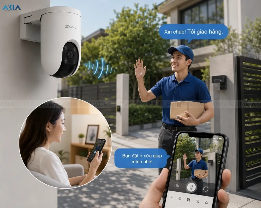 Camera Wifi Ngoài Trời Ezviz H8C Pro 2K (3Mp) 14 Camera Wifi Ngoài Trời Ezviz H8C Pro 2K (3Mp) - Akia Smart Home