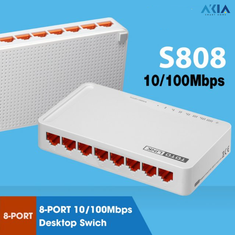 S808 - Switch 8 Cổng 10/100Mbps 6 S808 - Switch 8 Cổng 10/100Mbps