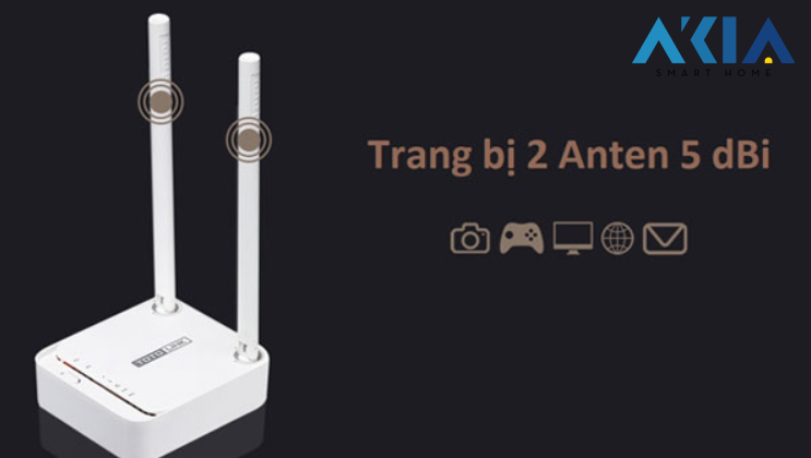 Wi-Fi Totolink N200Re_V5 Chuẩn N 300Mbps 10 Wi-Fi Totolink N200Re_V5 Chuẩn N 300Mbps