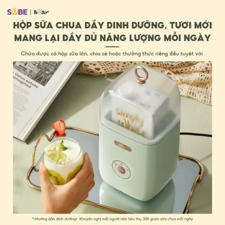 Máy làm sữa chua Bear SB-SC12C – Xanh lá | AKIA