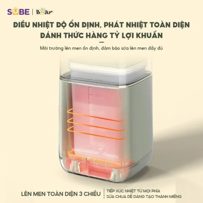 Máy làm sữa chua Bear SB-SC12C – Xanh lá | AKIA