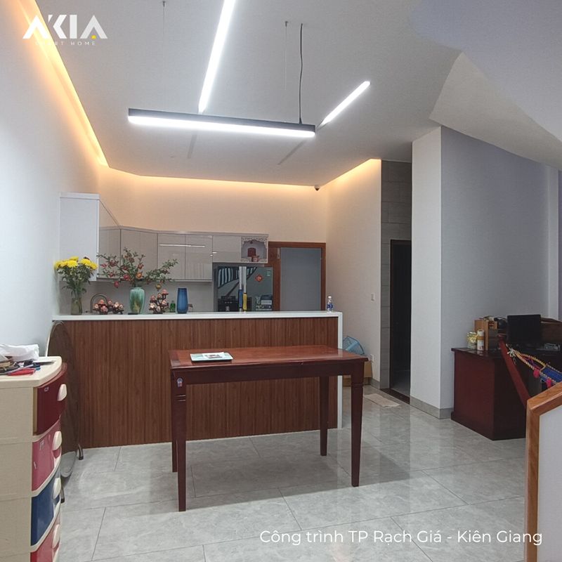 Akia - Đơn Vị Thi Công Lắp Đặt Nhà Thông Minh Hàng Đầu Tại Các Tỉnh Miền Tây 32 Các Hình Ảnh Công Trình Thi Công Ở Thành Phố Rạch Giá, Kiên Giang