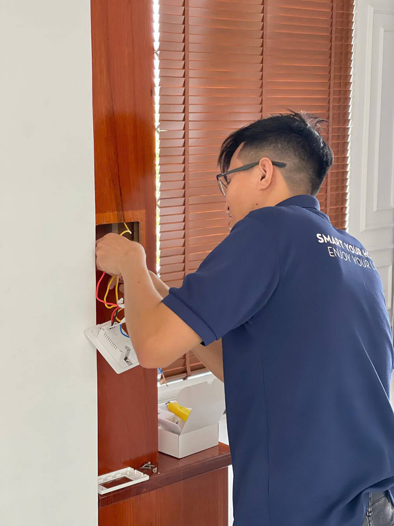 Akia - Đơn Vị Thi Công Lắp Đặt Nhà Thông Minh Hàng Đầu Tại Các Tỉnh Miền Tây 35 Hình Ảnh Công Trình Thi Công Ở Mỹ Tho, Tiền Giang
