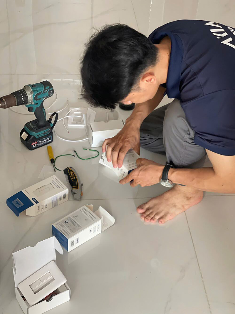 Akia - Đơn Vị Thi Công Lắp Đặt Nhà Thông Minh Hàng Đầu Tại Các Tỉnh Miền Tây 36 Hình Ảnh Công Trình Thi Công Ở Mỹ Tho, Tiền Giang