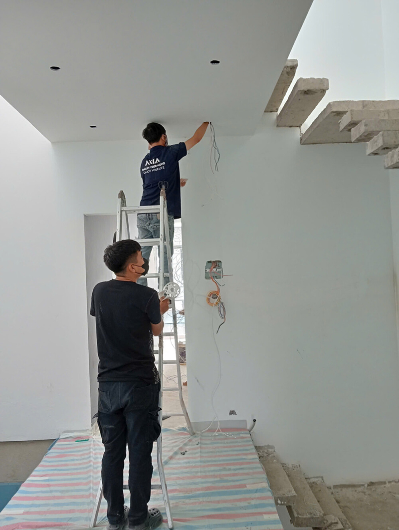 Akia - Đơn Vị Thi Công Lắp Đặt Nhà Thông Minh Hàng Đầu Tại Các Tỉnh Miền Tây 26 Việc Lắp Đặt Hệ Thống Nhà Thông Minh Được Akia Thực Hiện Chuyên Nghiệp