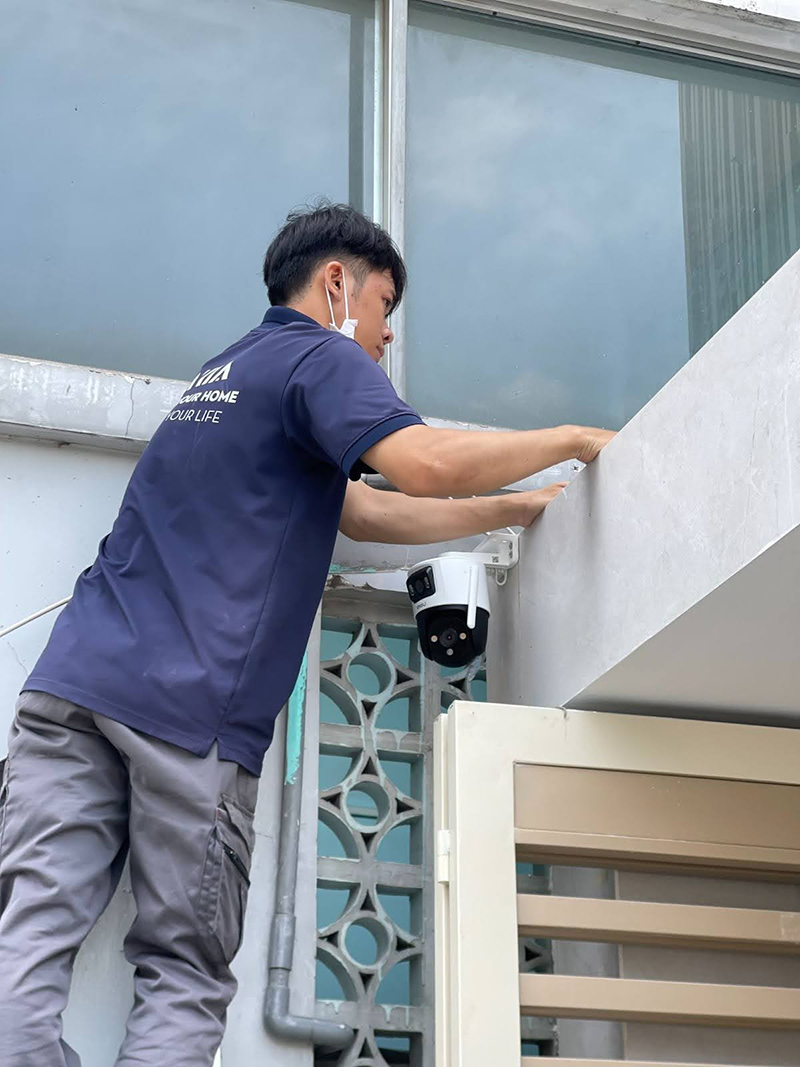 Akia Smart Home - Đơn Vị Thi Công Lắp Đặt Nhà Thông Minh Tại Cần Thơ Uy Tín 31 Chuyên Viên Kỹ Thuật Akia Thi Công Lắp Đặt Hệ Thống Camera An Ninh