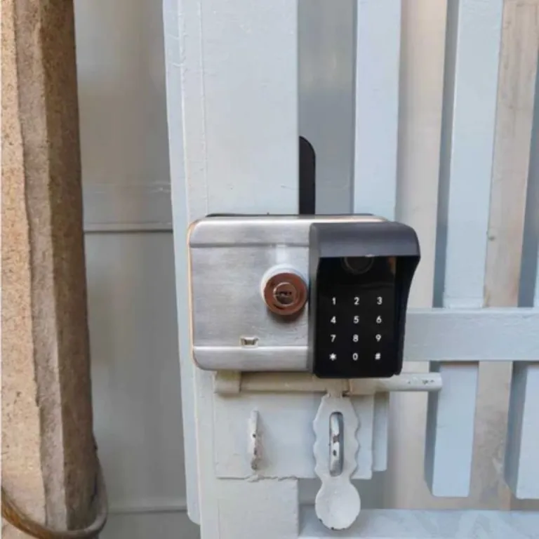 Khóa cổng vân tay thông minh AKIA N1 chống nước | AKIA