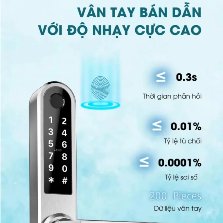 Khóa thông minh cửa nhôm Xingfa AKIA SL210 | AKIA